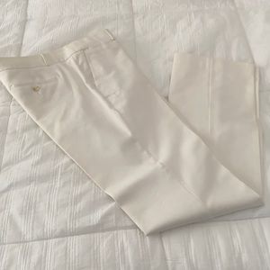 Cream color ladies trousers